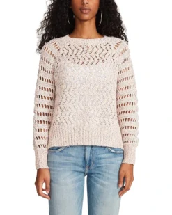 Steve Madden Open Heart Sweater